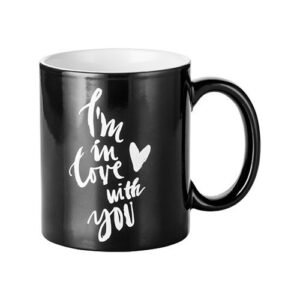 Värvimuutev kruus graveeringuga - I'm in love with you