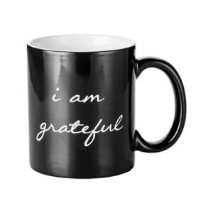 Värvimuutev kruus graveeringuga - i am grateful