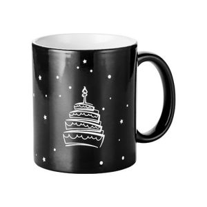 Värvimuutev kruus graveeringuga - Tort