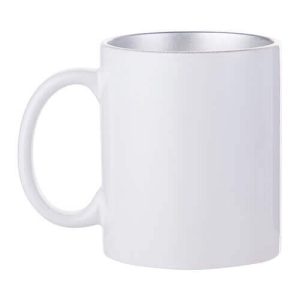 Kruus 330 ml hõbedase sisemusega